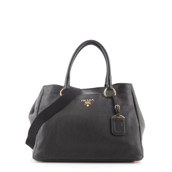 Prada Convertible Shopping Tote Vitello Daino Large