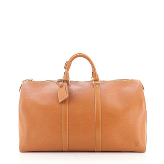 Louis Vuitton Keepall Bag Epi Leather 50