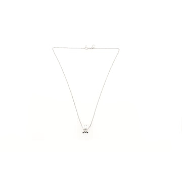 Bvlgari B.Zero1 Pendant Necklace 18K White Gold