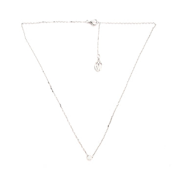 Cartier Diamants Legers Necklace 18K White Gold with Diamond Small