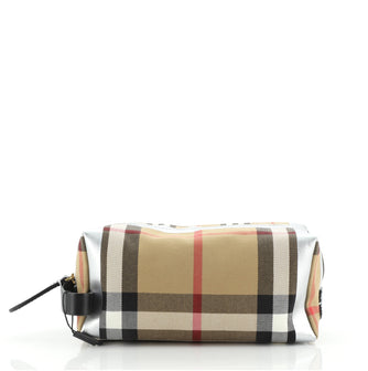 Burberry Toiletry Pouch House Check Canvas