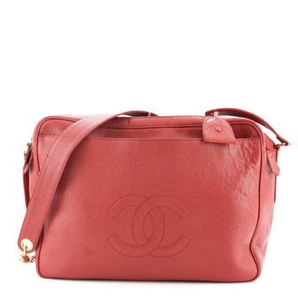 Chanel Timeless Double Zip Shoulder Bag Caviar Medium