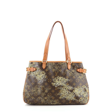 Louis Vuitton Batignolles Handbag Limited Edition Monogram Dentelle Horizontal
