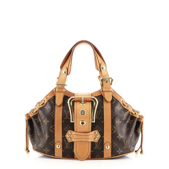 Louis Vuitton Theda Handbag Monogram Canvas PM