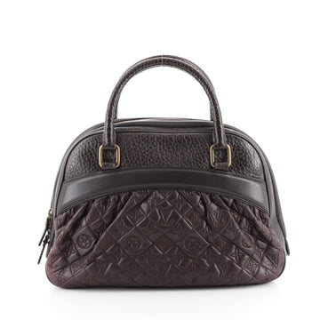 Louis Vuitton Mizi Vienna Handbag Monogram Quilted Lambskin