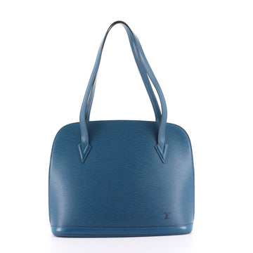 Louis Vuitton Lussac Handbag Epi Leather