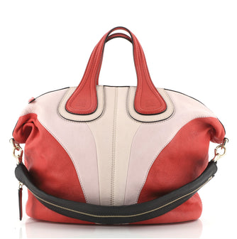 Givenchy Tricolor Nightingale Satchel Leather Medium