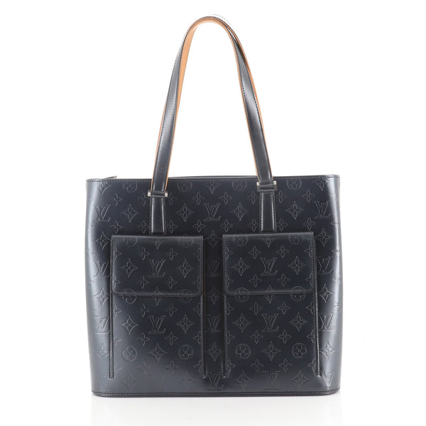 Louis Vuitton Louis Vuitton Wilwood Blue Monogram Mat Leather