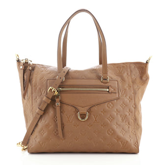 Louis Vuitton Lumineuse Handbag Monogram Empreinte Leather PM