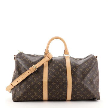 Louis Vuitton Keepall Bandouliere Bag Monogram Canvas 50