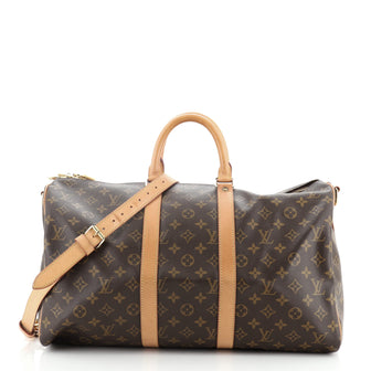 Louis Vuitton Keepall Bandouliere Bag Monogram Canvas 45