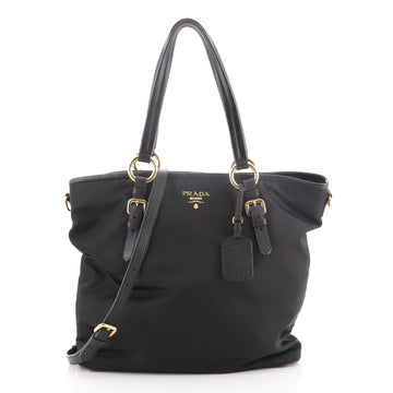 Prada Convertible Belted Tote Tessuto Large
