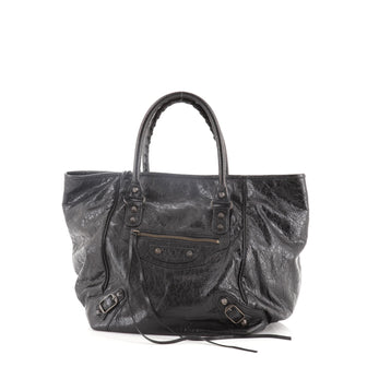Balenciaga Sunday Tote Classic Studs Leather Small
