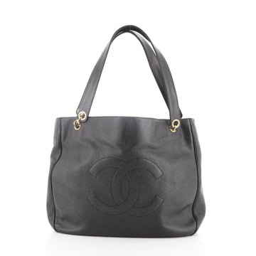 Chanel Vintage Timeless Open Chain Tote Caviar Large