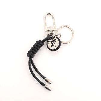 Louis Vuitton Rope Key Holder Metal and Damier Canvas