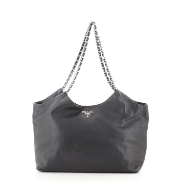 Prada Chain Tote Soft Calf Large