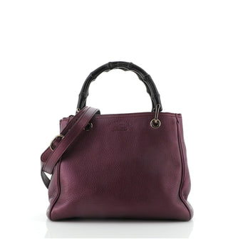 Gucci Bamboo Shopper Tote Leather Small
