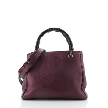 Gucci Bamboo Shopper Tote Leather Small