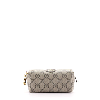 Gucci Ophidia Cosmetic Pouch GG Coated Canvas Small