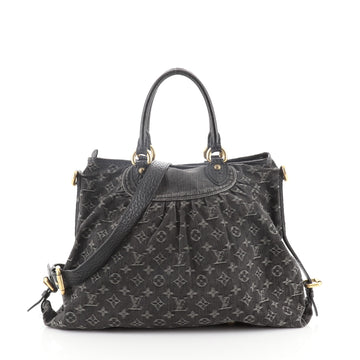 Louis Vuitton Neo Cabby Handbag Denim GM