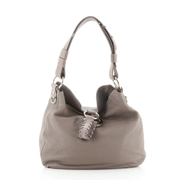 Gucci G Wave Hobo Leather Medium