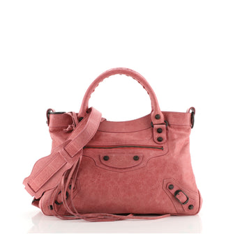 Balenciaga Town Classic Studs Bag Leather