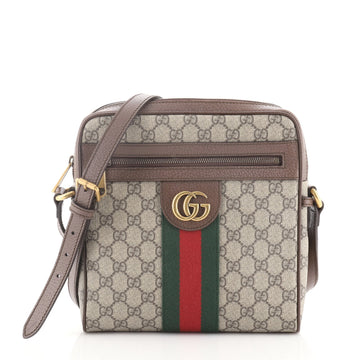 Gucci Ophidia Messenger Bag GG Coated Canvas Small