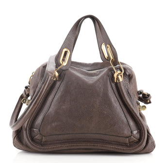 Chloe Paraty Top Handle Bag Leather Medium