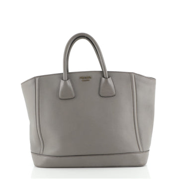 Prada Open Tote City Calf Large