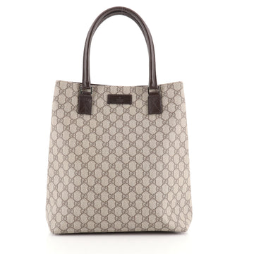 Gucci Open Tote GG Coated Canvas Tall