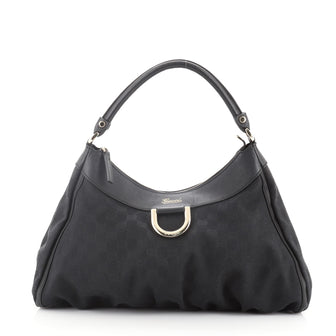 Gucci D-Ring Hobo GG Canvas Large