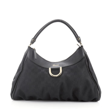 Gucci D-Ring Hobo GG Canvas Large