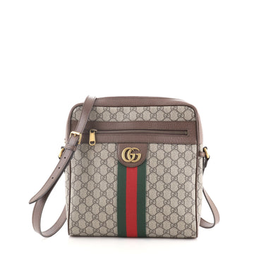 Gucci Ophidia Messenger Bag GG Coated Canvas Medium
