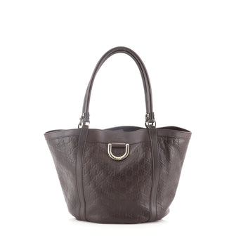 Gucci D Ring Bucket Tote GG Canvas Medium