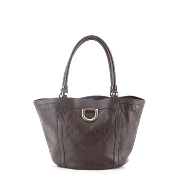 Gucci D Ring Bucket Tote GG Canvas Medium