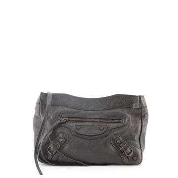 Balenciaga Classic Studs Cosmetic Pouch Leather