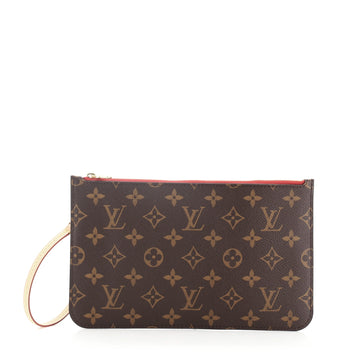 Louis Vuitton Neverfull Pochette Monogram Canvas Large