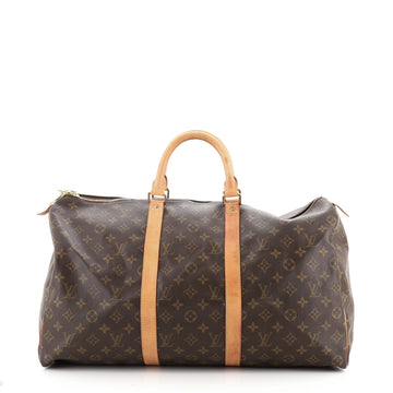 Louis Vuitton Keepall Bag Monogram Canvas 50