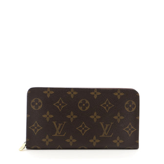 Louis Vuitton Porte-Monnaie Wallet Monogram Canvas
