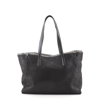 Stella McCartney Falabella Shopper Tote Shaggy Deer East West