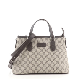 Gucci Convertible Tote GG Coated Canvas Small