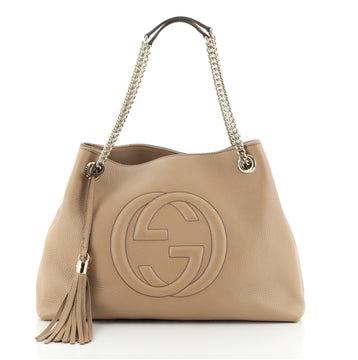 Gucci Soho Chain Strap Shoulder Bag Leather Medium