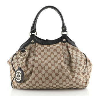 Gucci Sukey Tote GG Canvas Medium