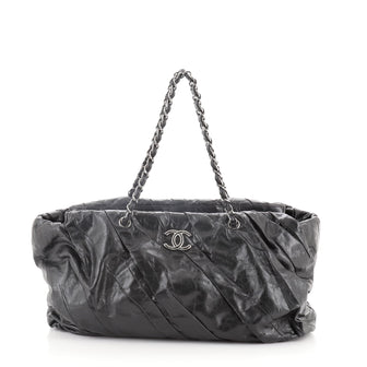 Chanel Twisted Tote Glazed Calfskin East West