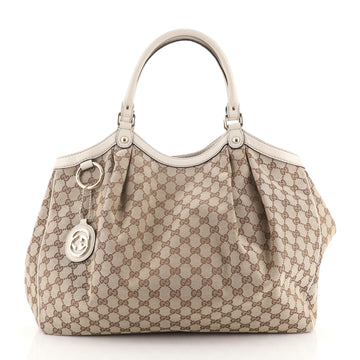 Gucci Sukey Tote GG Canvas Large