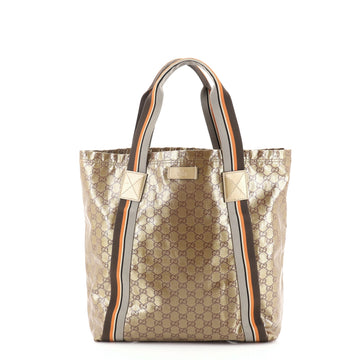 Gucci Original Web Tote GG Imprime Tall