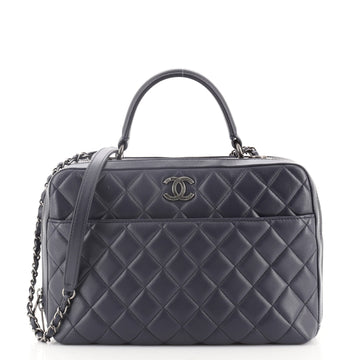 Chanel Trendy CC Bowling Bag Quilted Lambskin Medium