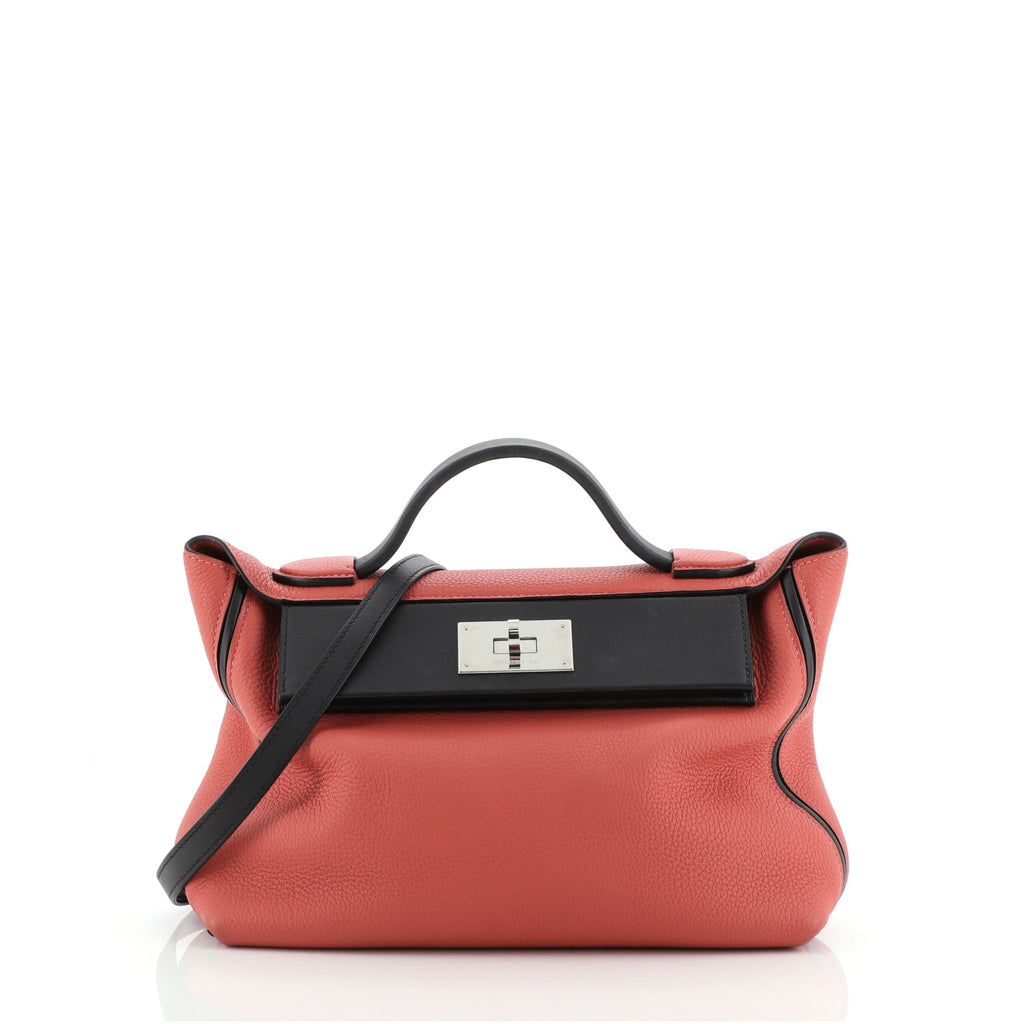 Hermes 24/24 Bag Togo with Swift 29 Red
