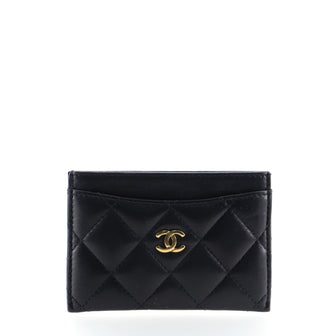 Chanel Classic Card Holder Quilted Lambskin
