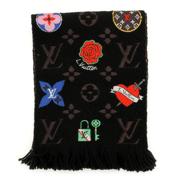 Louis Vuitton Logomania Stories Scarf Wool